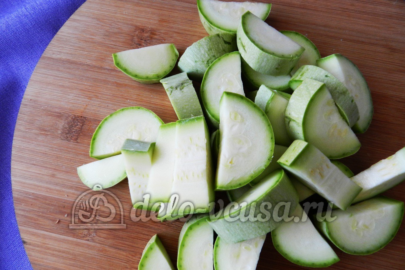 Шаг 5 приготовления Курица под овощами