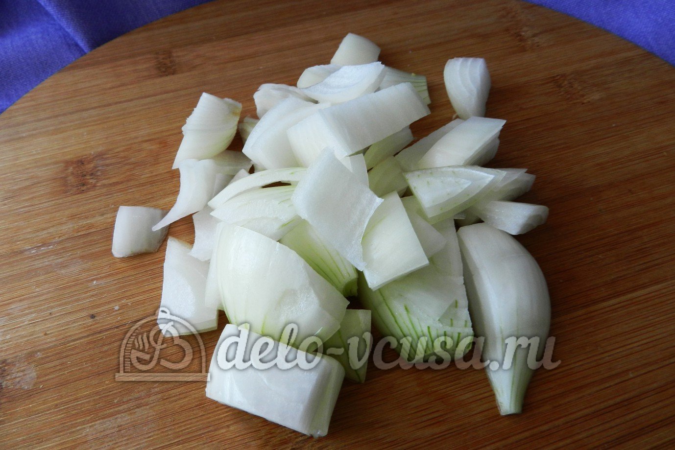 Шаг 8 приготовления Курица под овощами