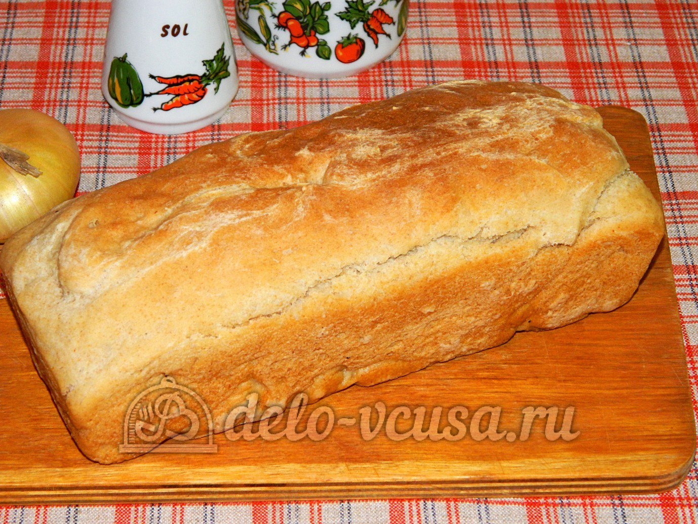 Шаг 12 приготовления Ржаной хлеб с пшенной мукой