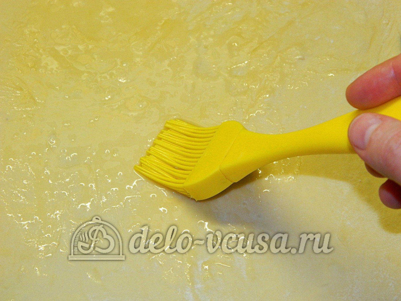 Шаг 11 приготовления Пицца с овощами