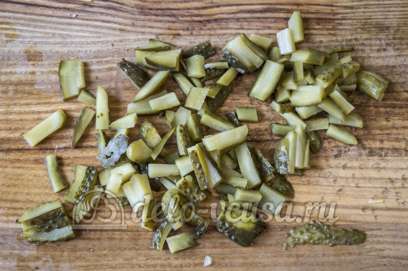 Шаг 4 приготовления Салат Изабелла