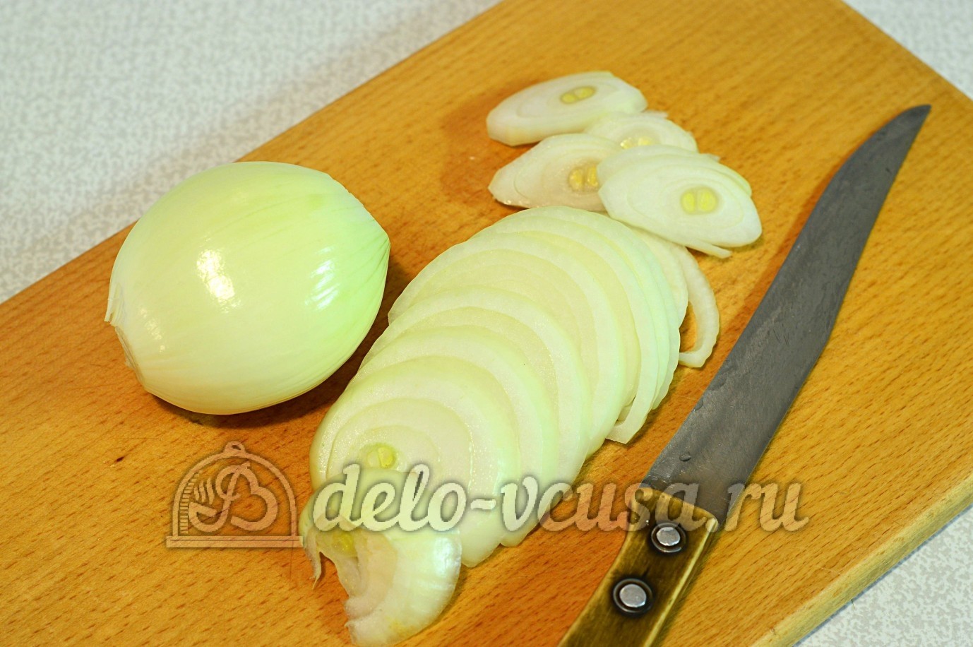 Шаг 2 приготовления Говядина кусочками в рукаве