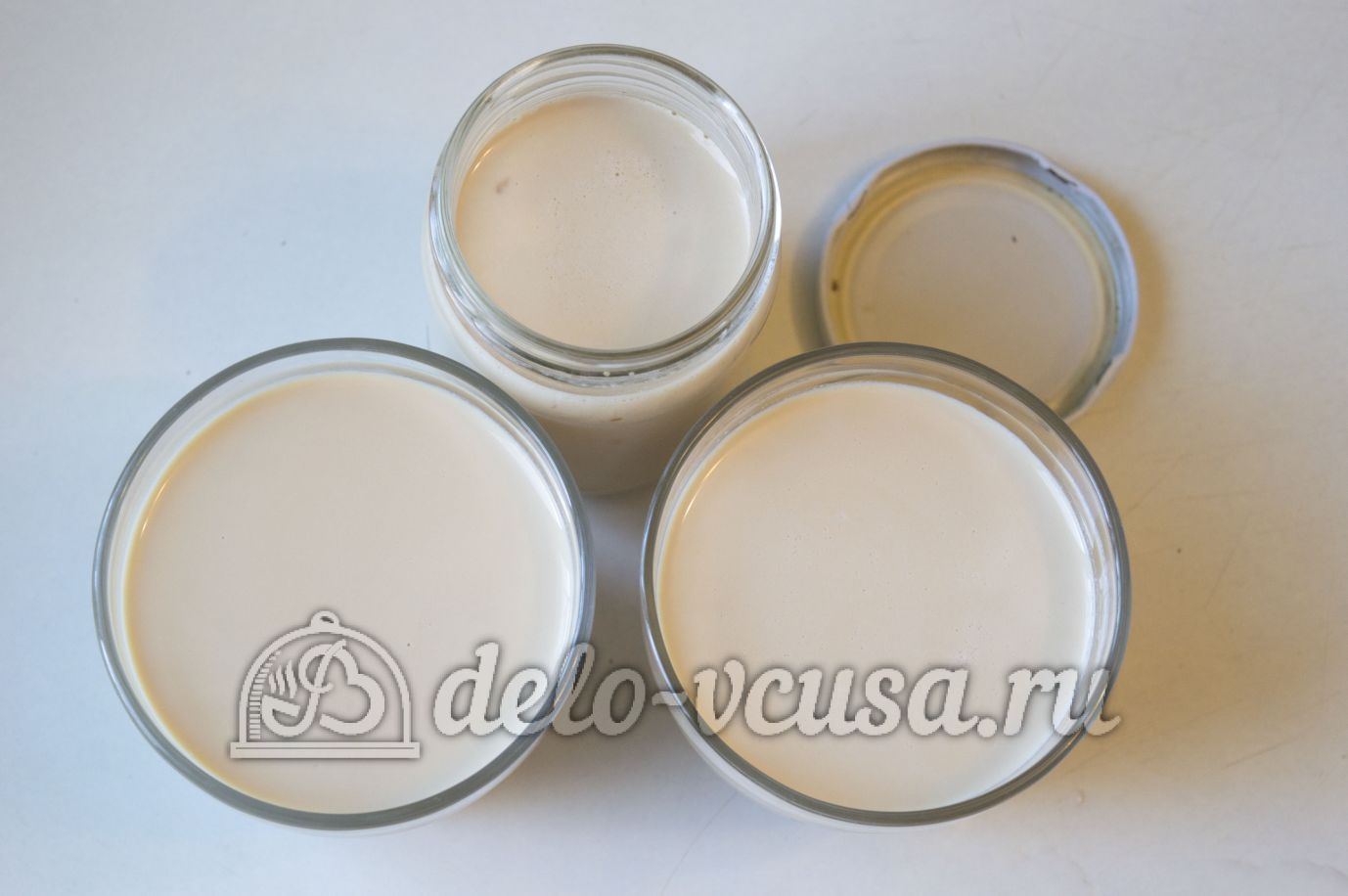 Шаг 5 приготовления Десерт из ряженки