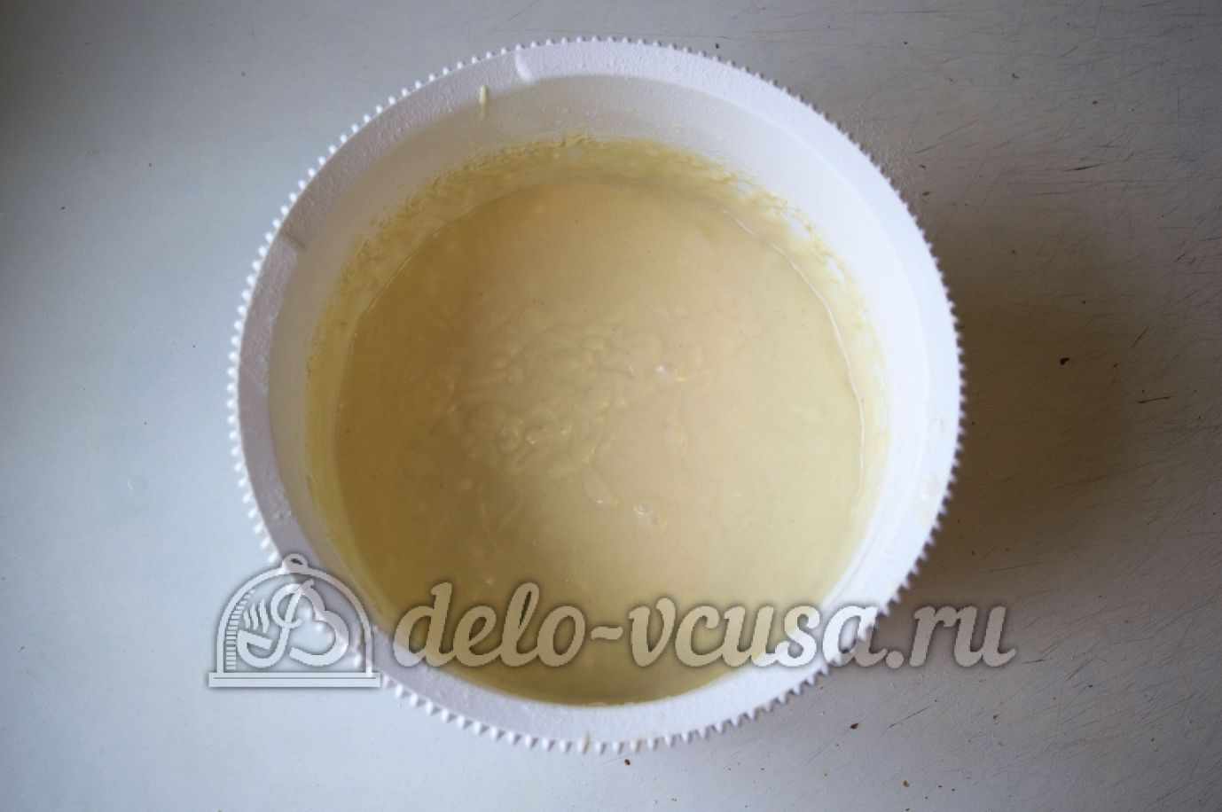 Шаг 5 приготовления Кекс с орехами