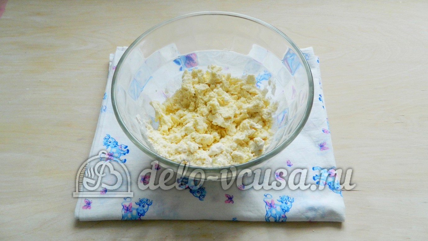 Шаг 2 приготовления Сырные крекеры
