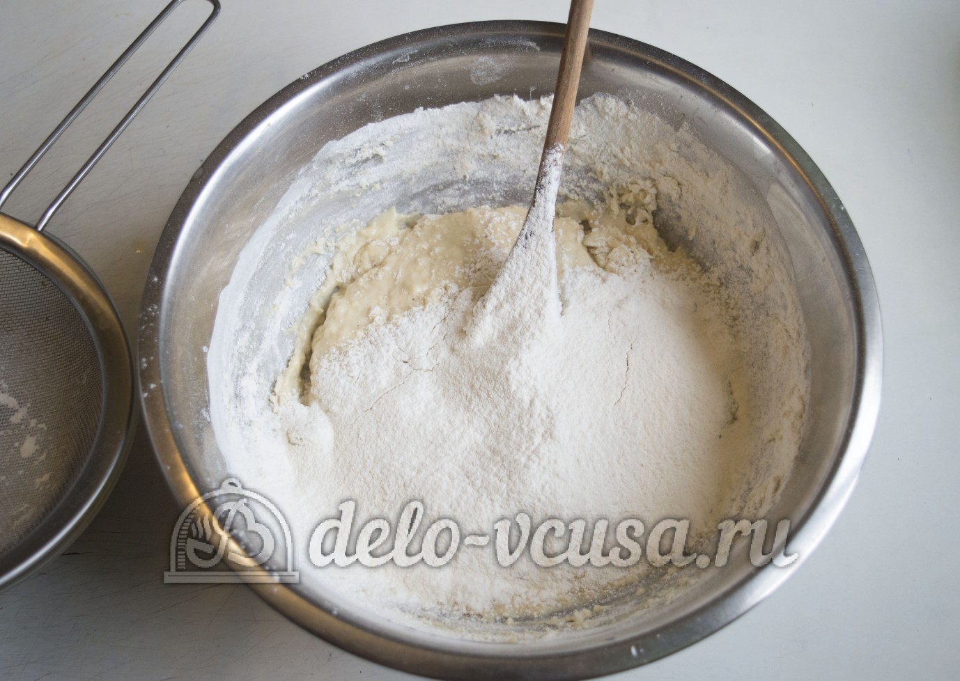Шаг 4 приготовления Эстонская булочка с корицей