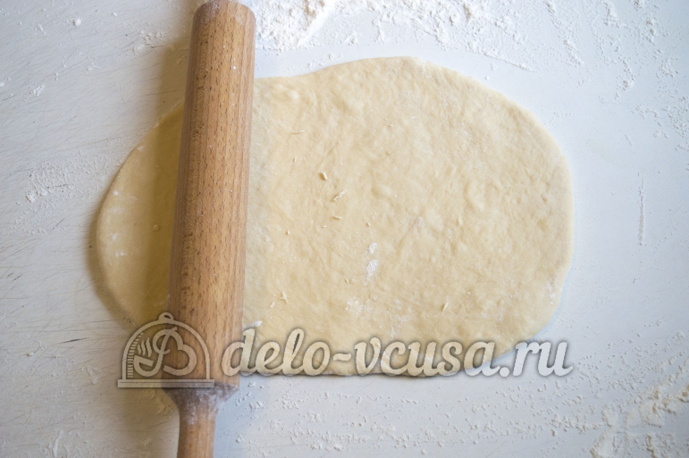 Шаг 8 приготовления Эстонская булочка с корицей