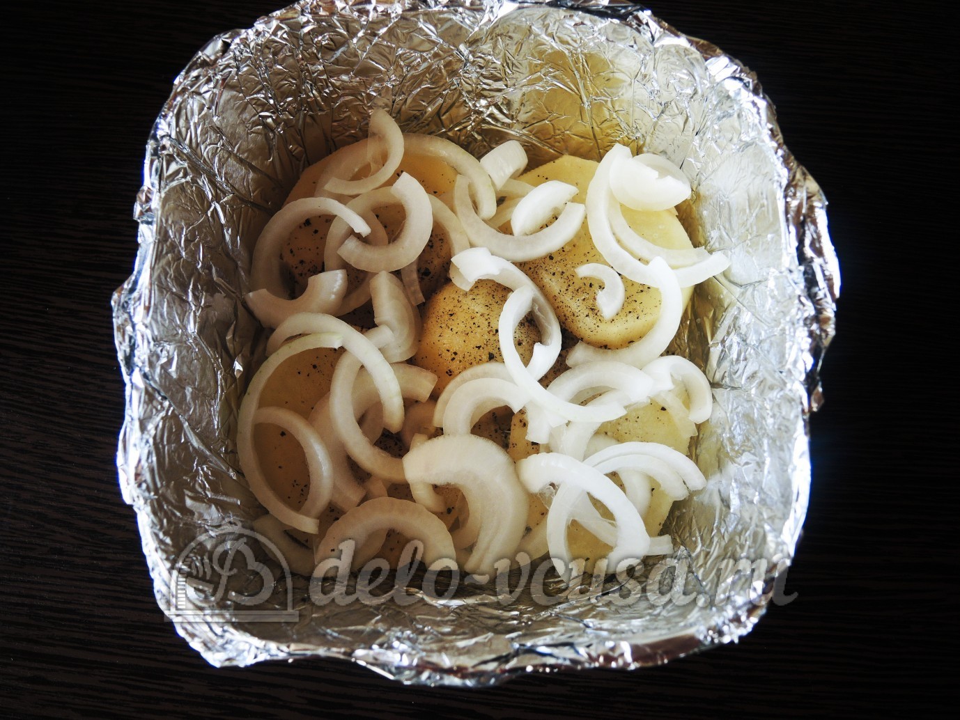 Шаг 12 приготовления Куриное филе Сюрприз
