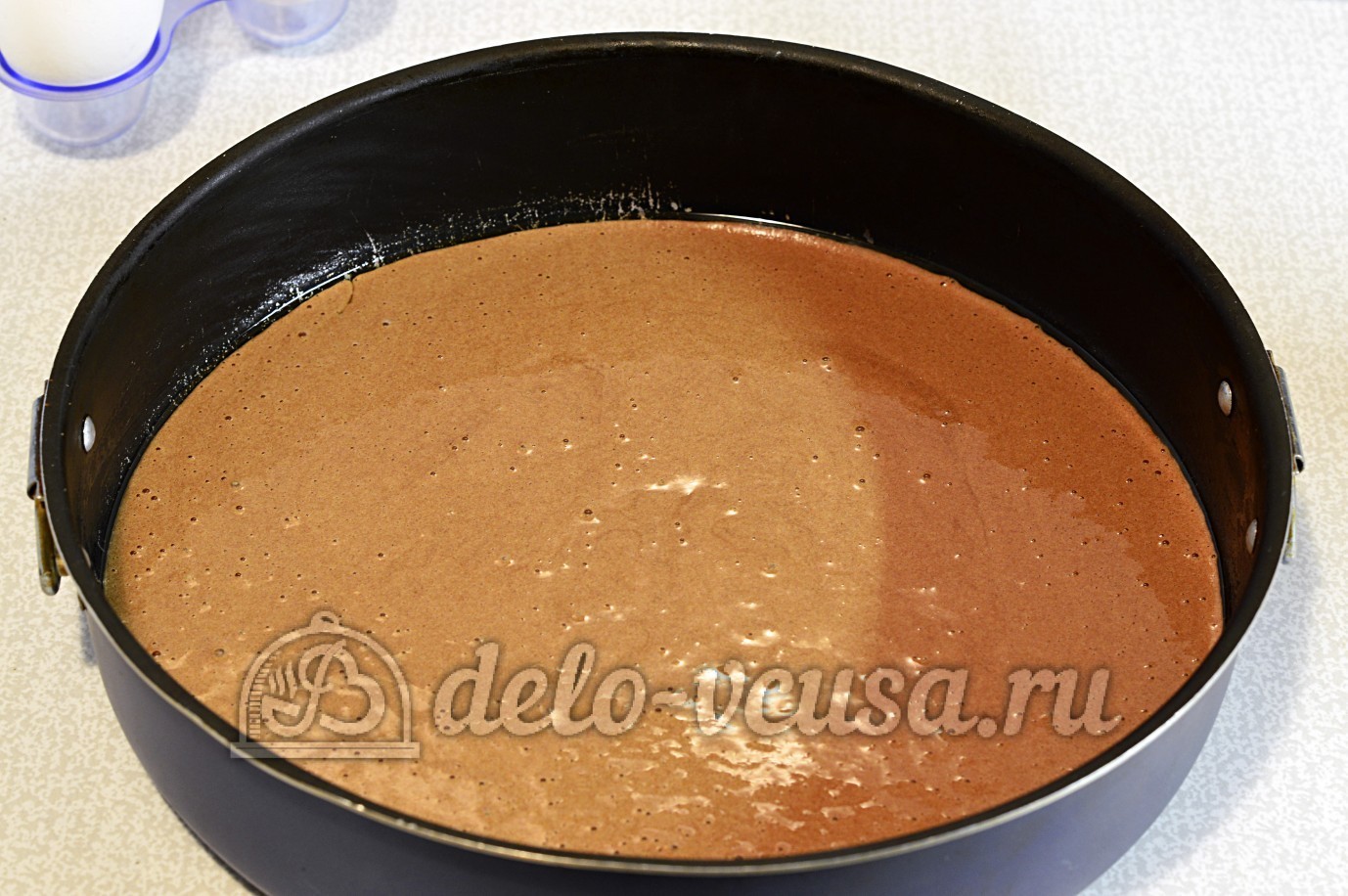Шаг 8 приготовления Шахматный торт