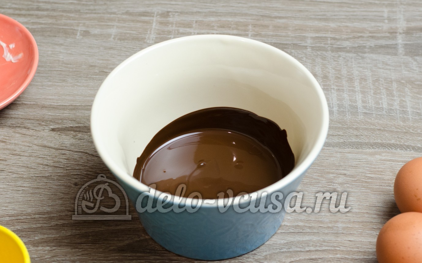 Шаг 5 приготовления Шоколадный брауни