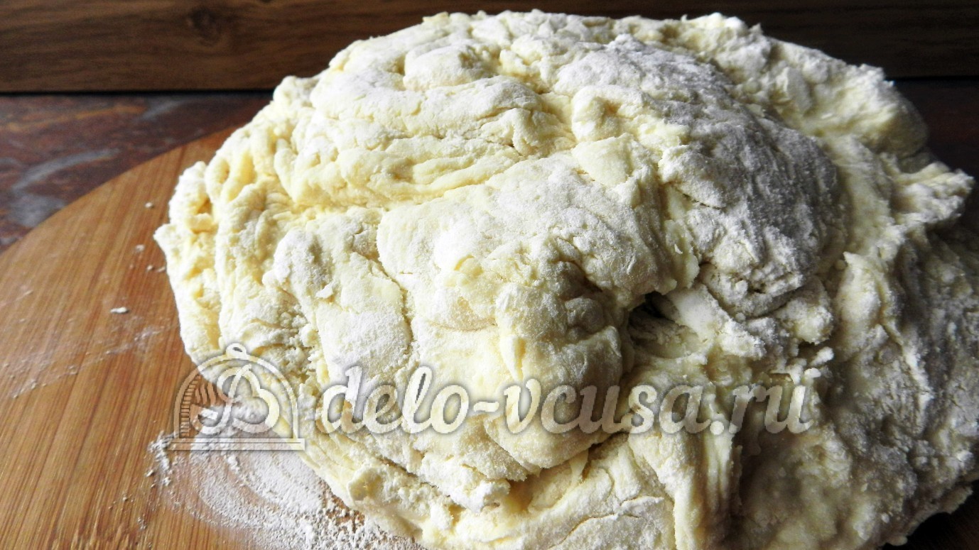 Шаг 7 приготовления Мнишки со сметаной