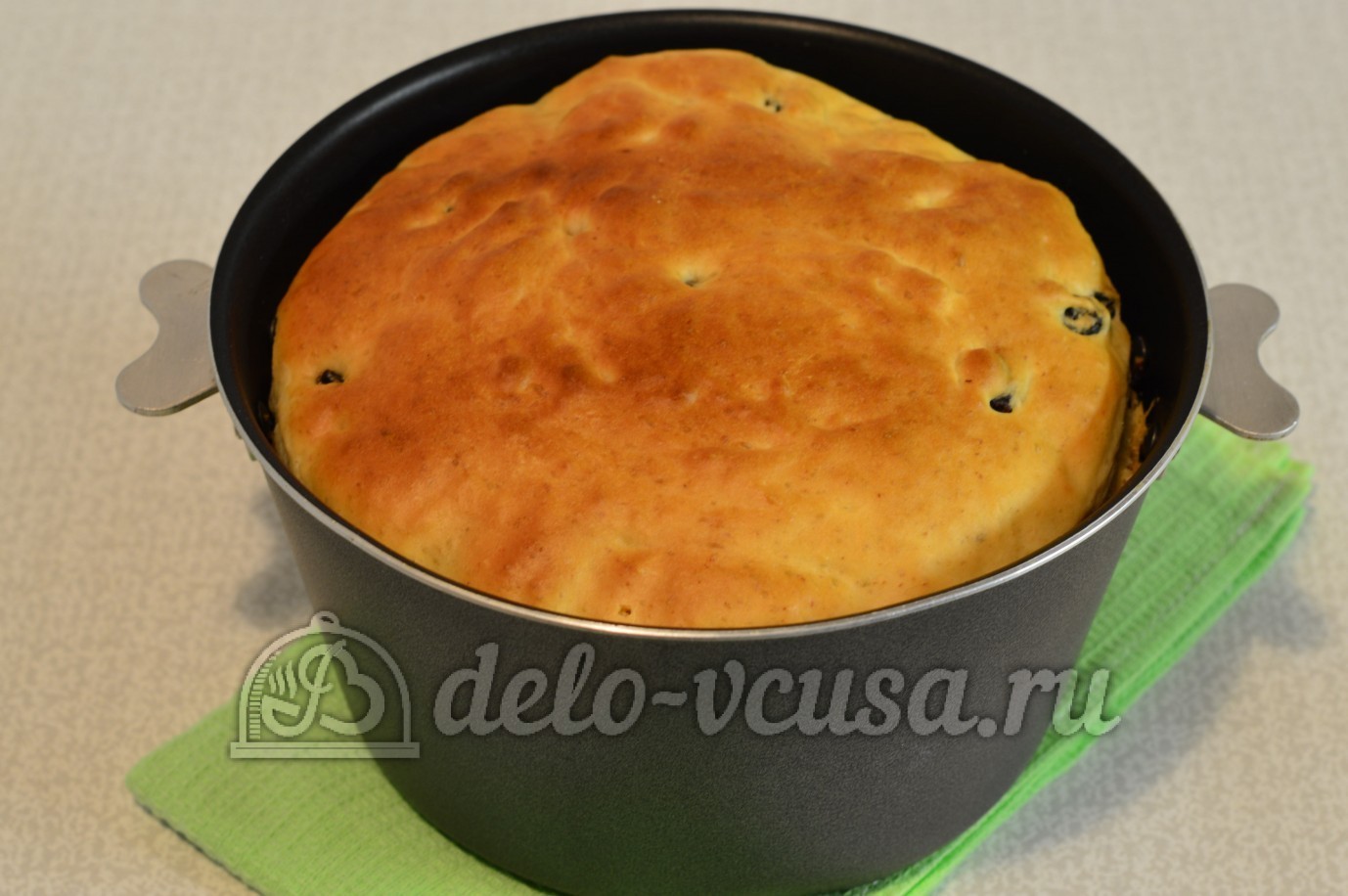 Шаг 10 приготовления Быстрый кулич
