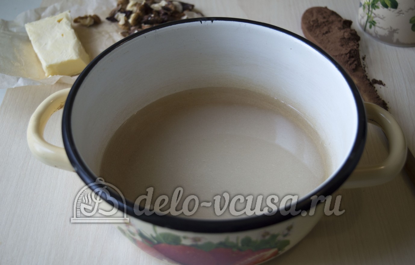 Шаг 1 приготовления Шоколадные трюфели