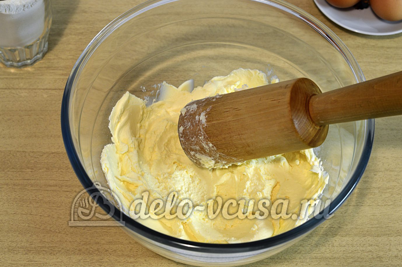 Шаг 3 приготовления Печенье с корицей и изюмом