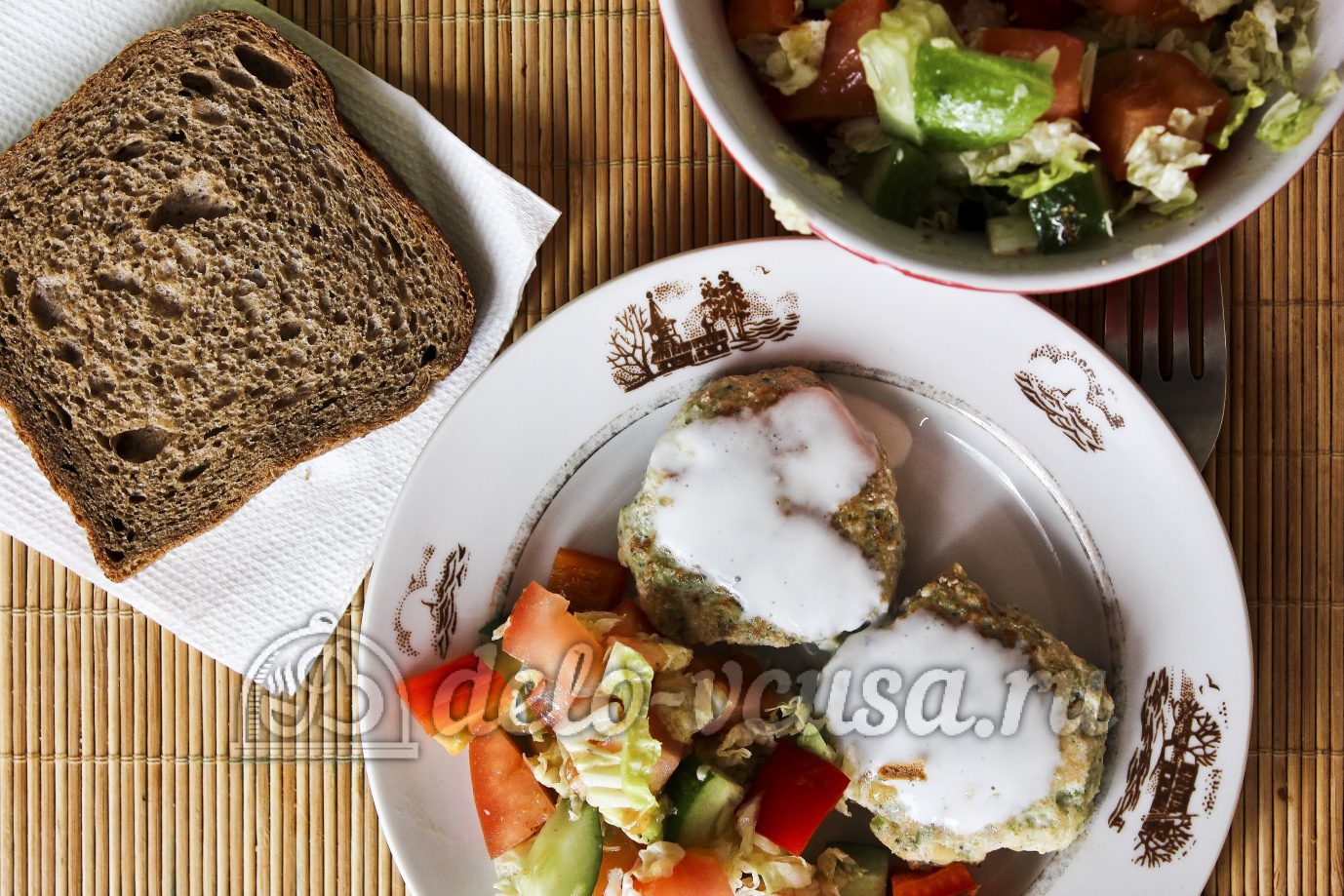 Шаг 11 приготовления Куриные котлеты с брокколи
