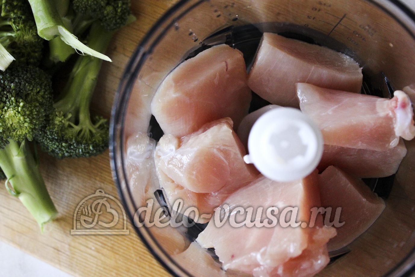 Шаг 2 приготовления Куриные котлеты с брокколи
