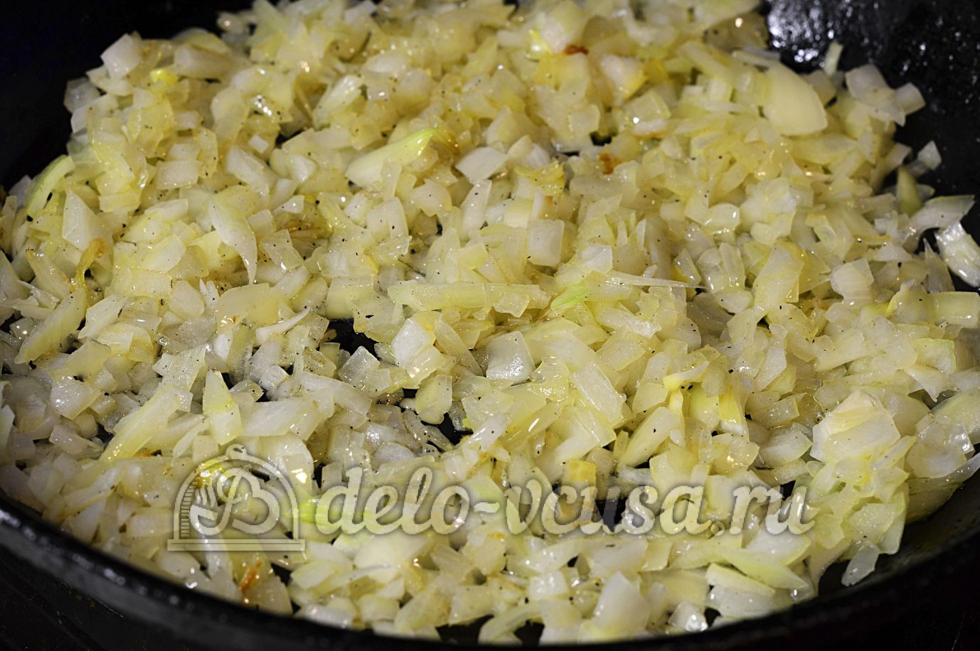Шаг 1 приготовления Слойки с мясом