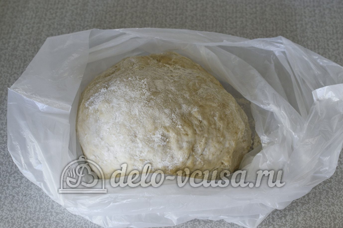 Шаг 4 приготовления Кутабы с повидлом