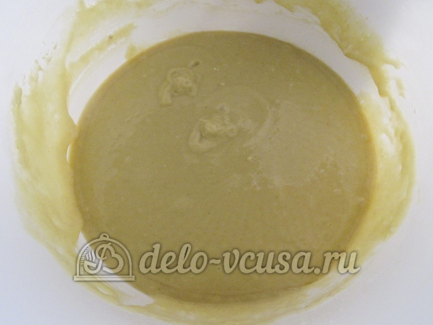 Шаг 5 приготовления Маффины с клубникой