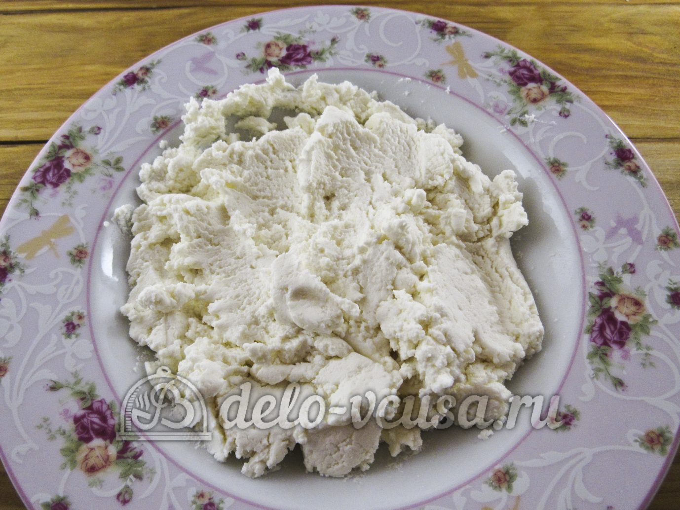 Шаг 3 приготовления Клубника с творогом