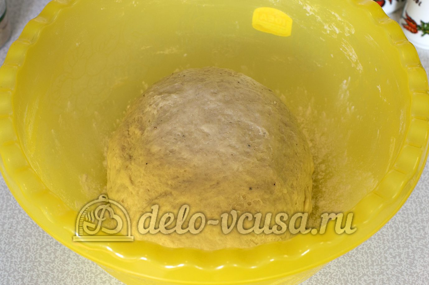 Шаг 6 приготовления Пирожки с капустой и яйцом в духовке