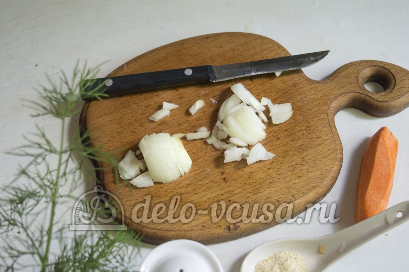 Шаг 3 приготовления Суп с молодой картошкой и курицей
