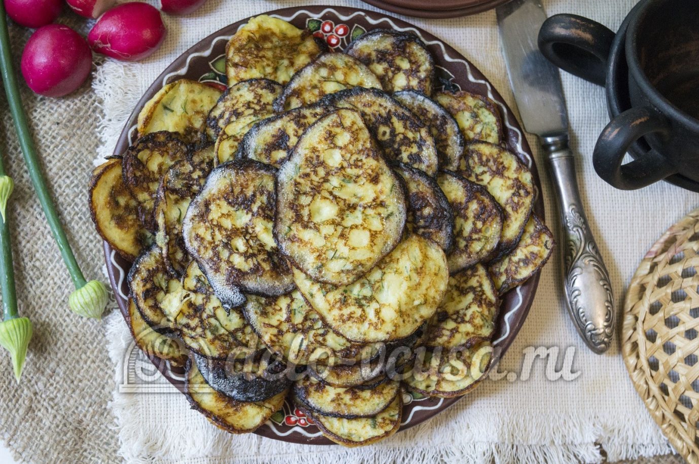 Шаг 8 приготовления Оладьи из картофельного пюре