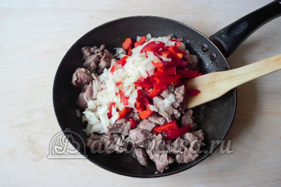 Шаг 4 приготовления Суп-лапша с мясом