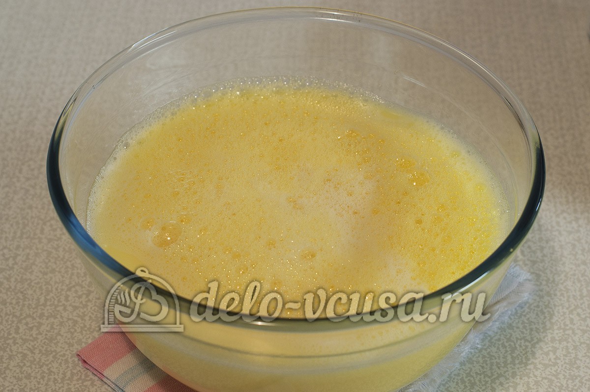 Шаг 3 приготовления Блины на воде
