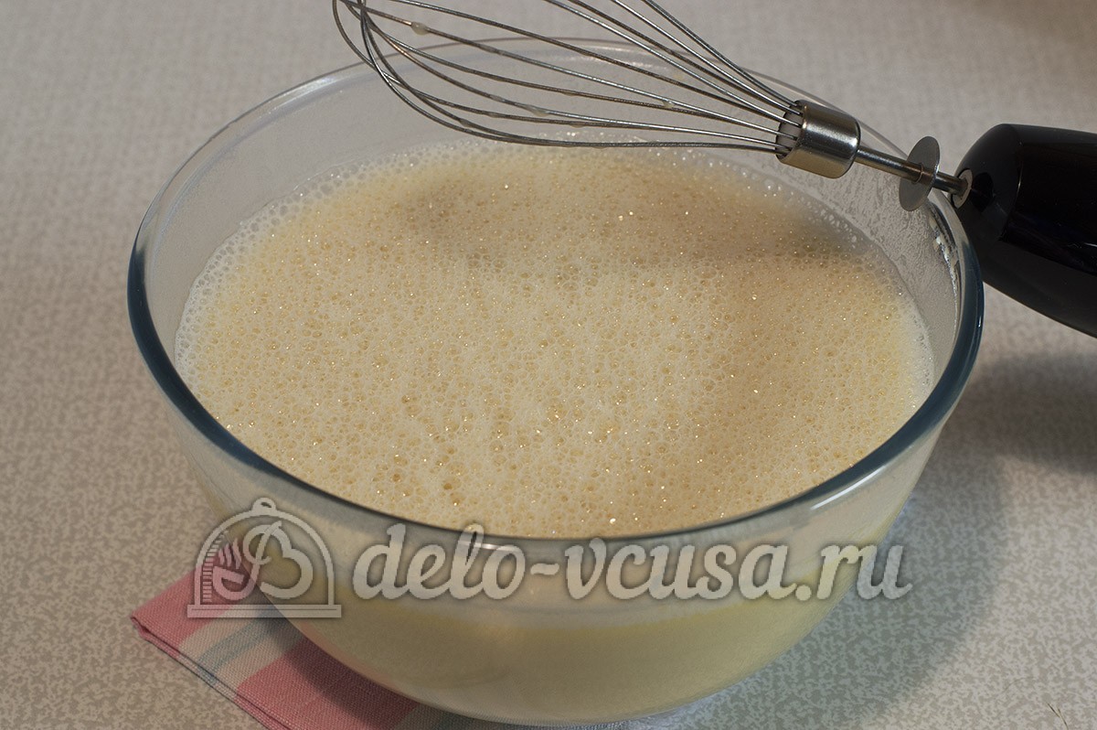 Шаг 7 приготовления Блины на воде