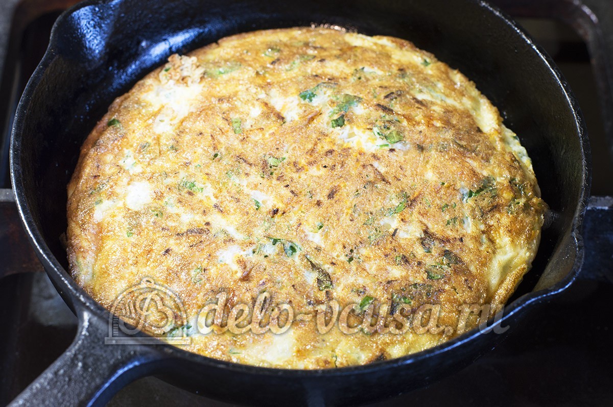 Шаг 7 приготовления Куриный рулет с омлетом