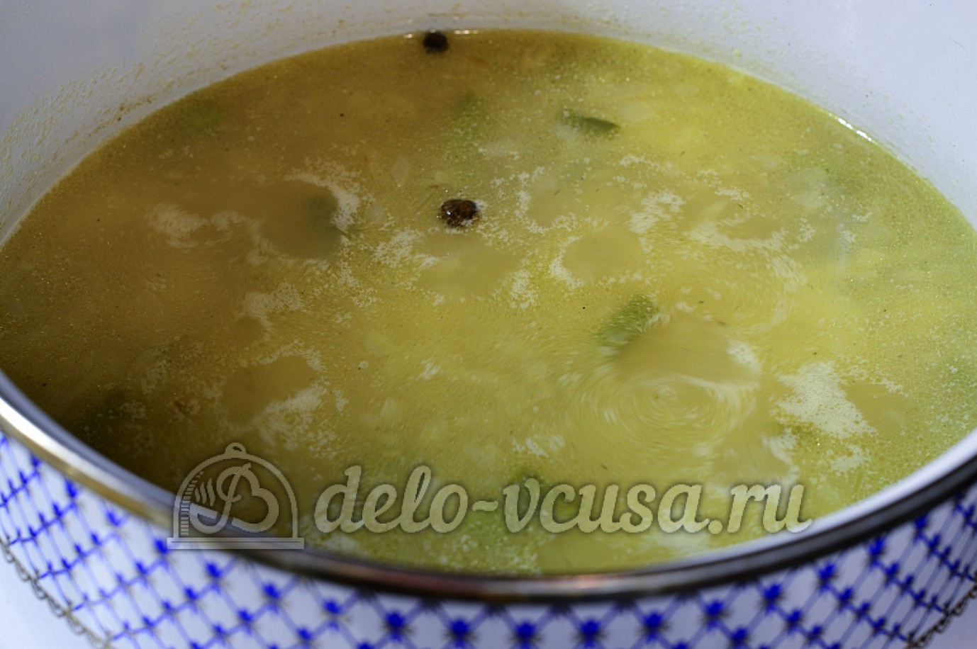 Шаг 8 приготовления Картофельный суп с курицей