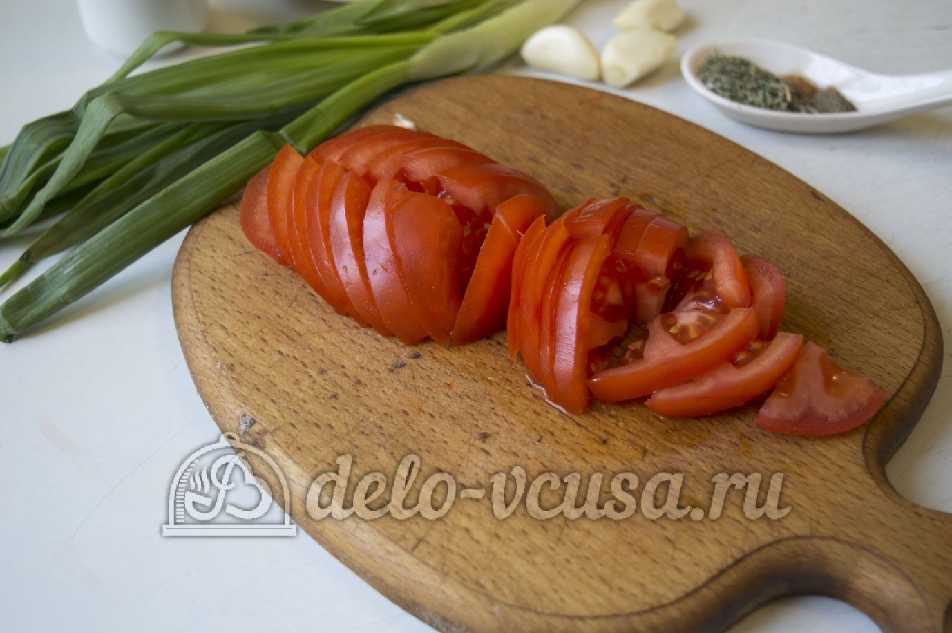 Шаг 5 приготовления Грибной гуляш
