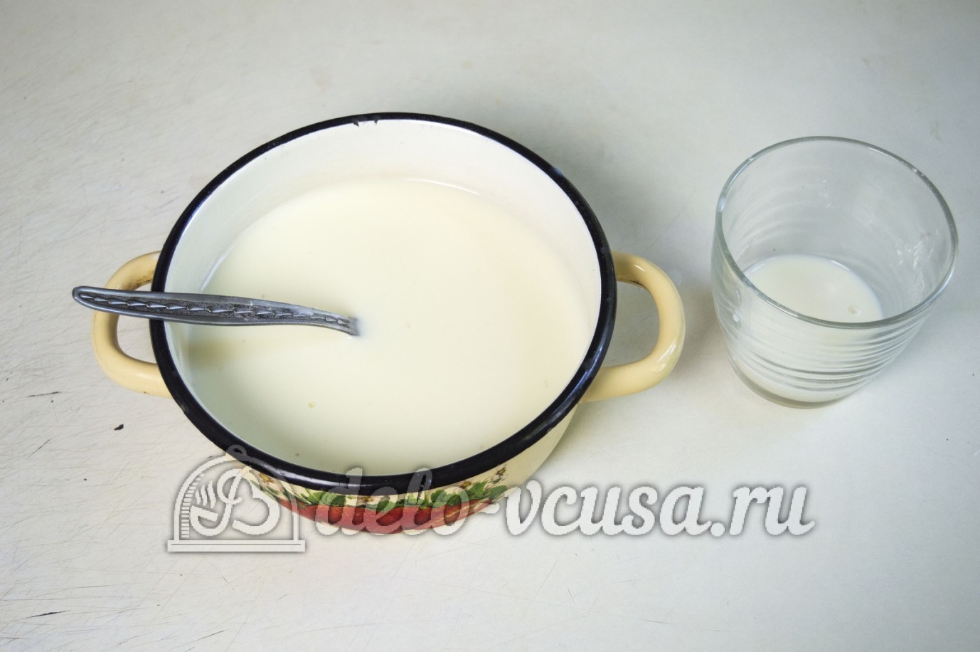 Шаг 1 приготовления Домашнее мороженое пломбир