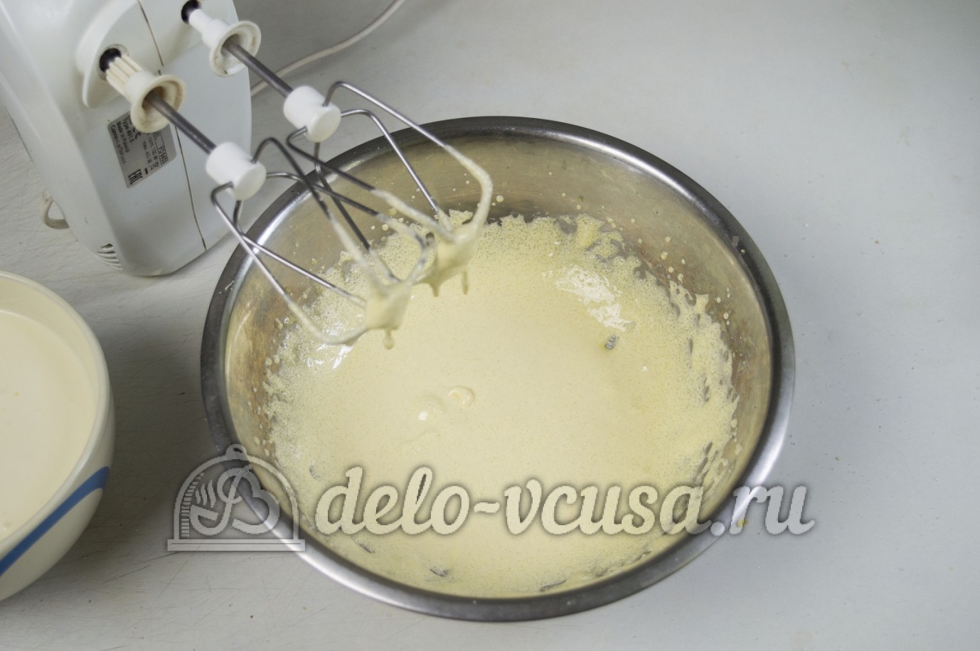 Шаг 1 приготовления Сливочное мороженое