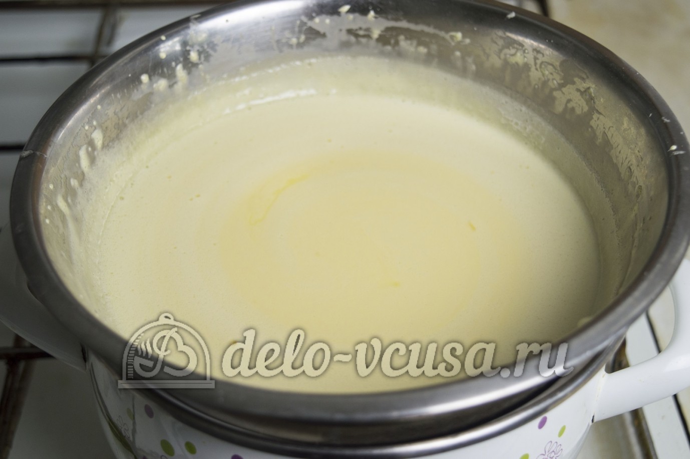Шаг 3 приготовления Сливочное мороженое