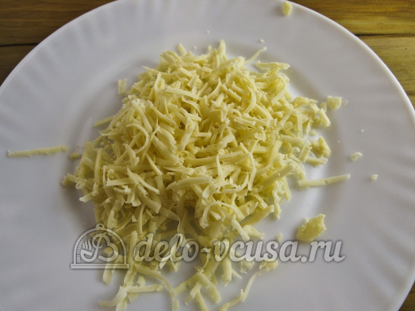 Шаг 8 приготовления Гнезда из макарон с куриным фаршем