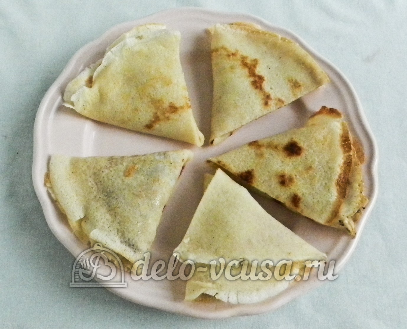 Шаг 12 приготовления Бендерики с курицей