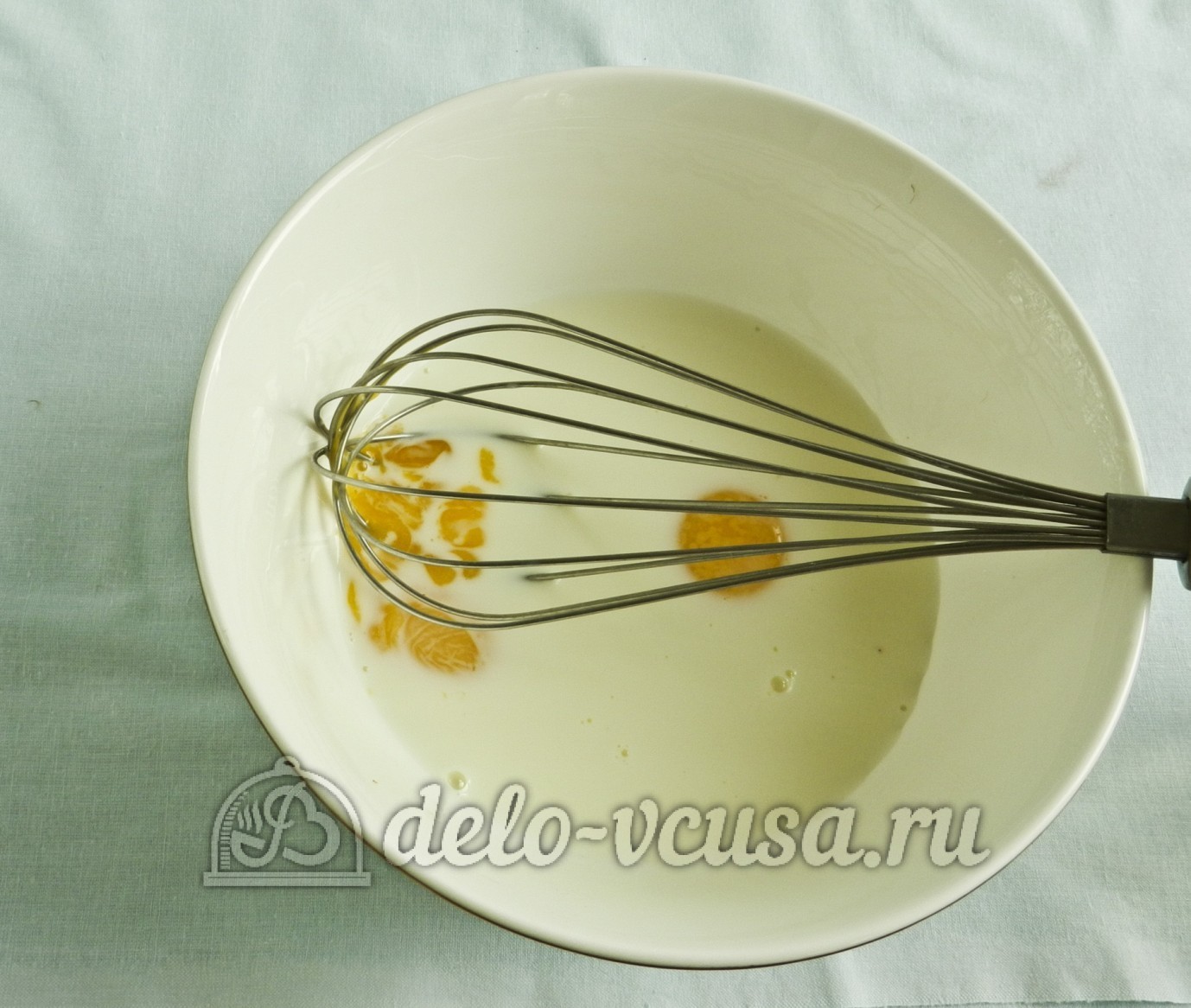 Шаг 2 приготовления Бендерики с курицей