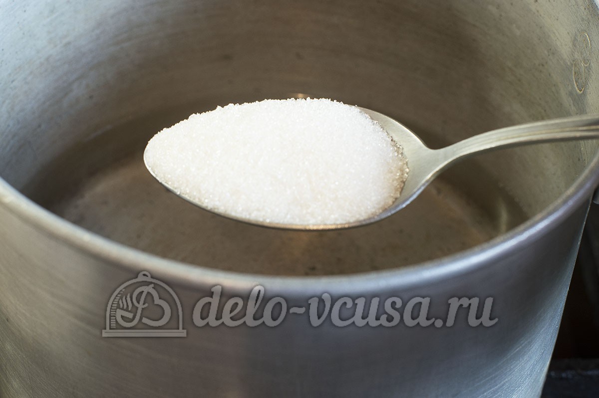Шаг 3 приготовления Маринованный болгарский перец в масле с чесноком