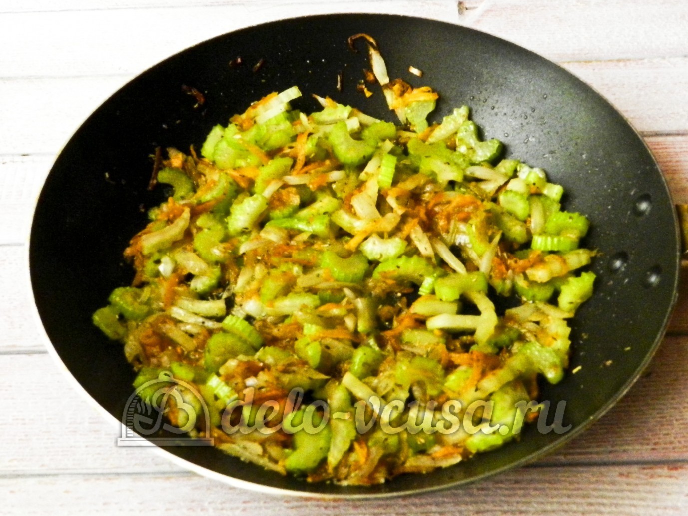 Шаг 10 приготовления Куриный суп с перловкой