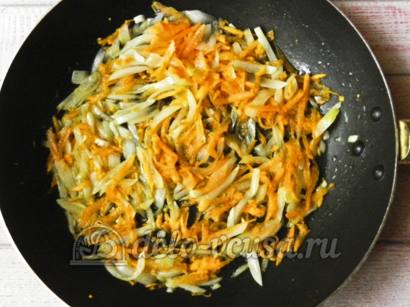 Шаг 9 приготовления Куриный суп с перловкой