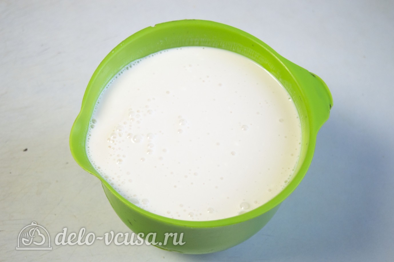 Шаг 1 приготовления Домашний чизкейк