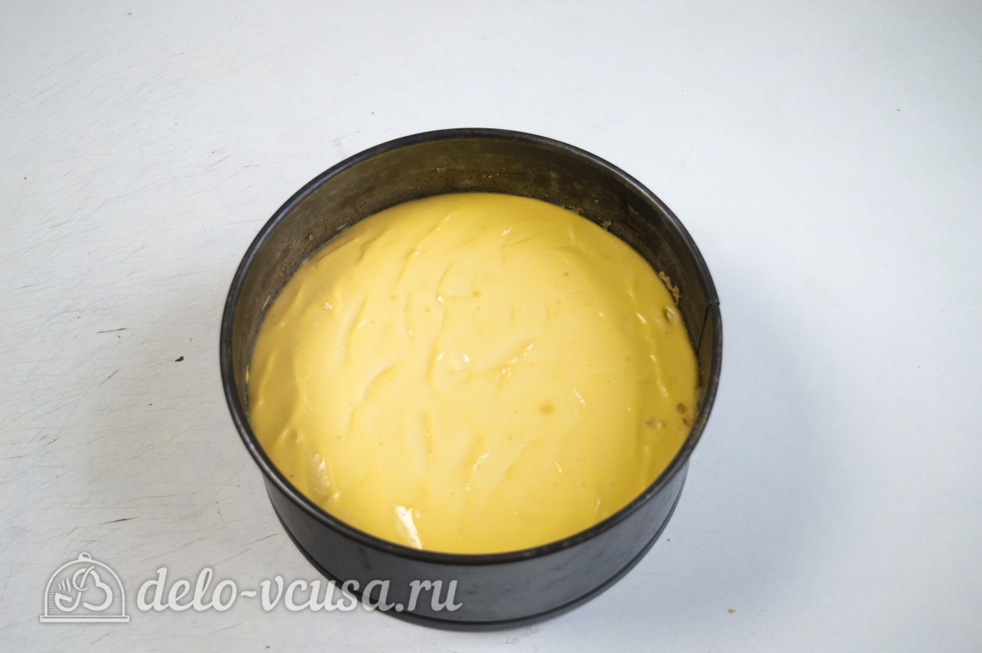 Шаг 11 приготовления Домашний чизкейк