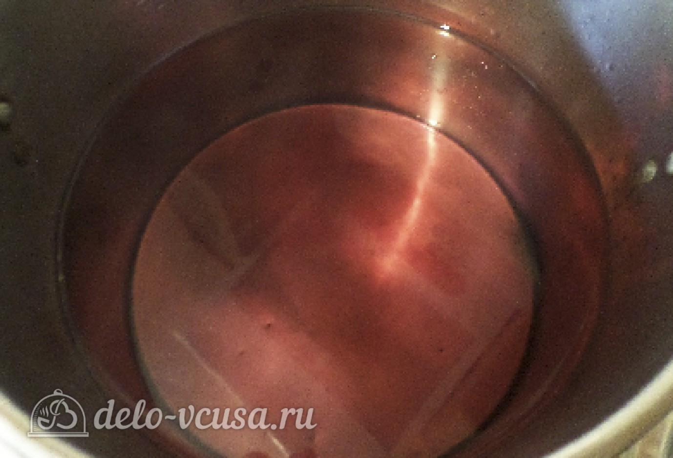 Шаг 7 приготовления Персиковый компот