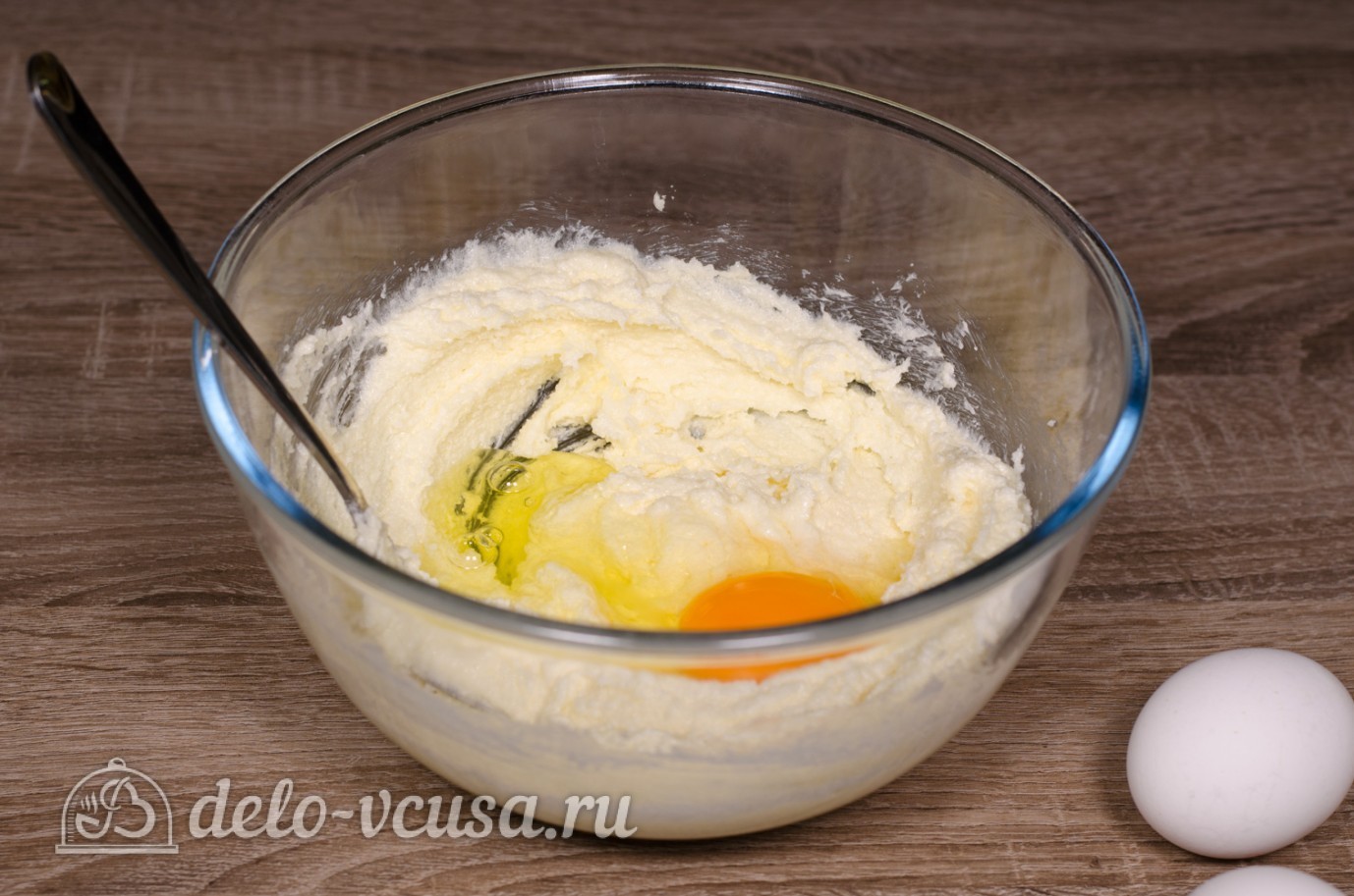 Шаг 3 приготовления Печенье через мясорубку