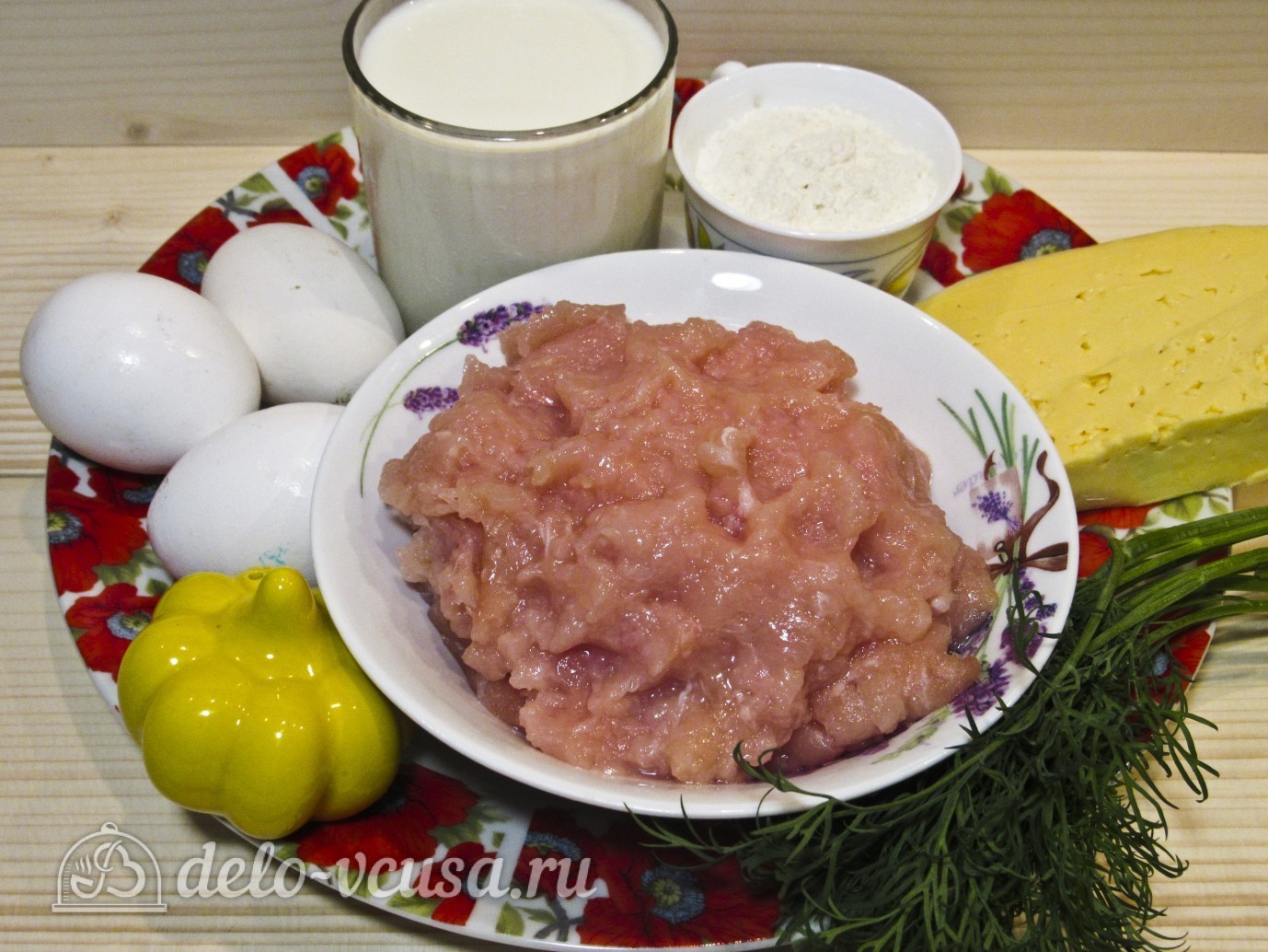 Ингредиенты Куриная запеканка Фото ингредиенты Куриная запеканка