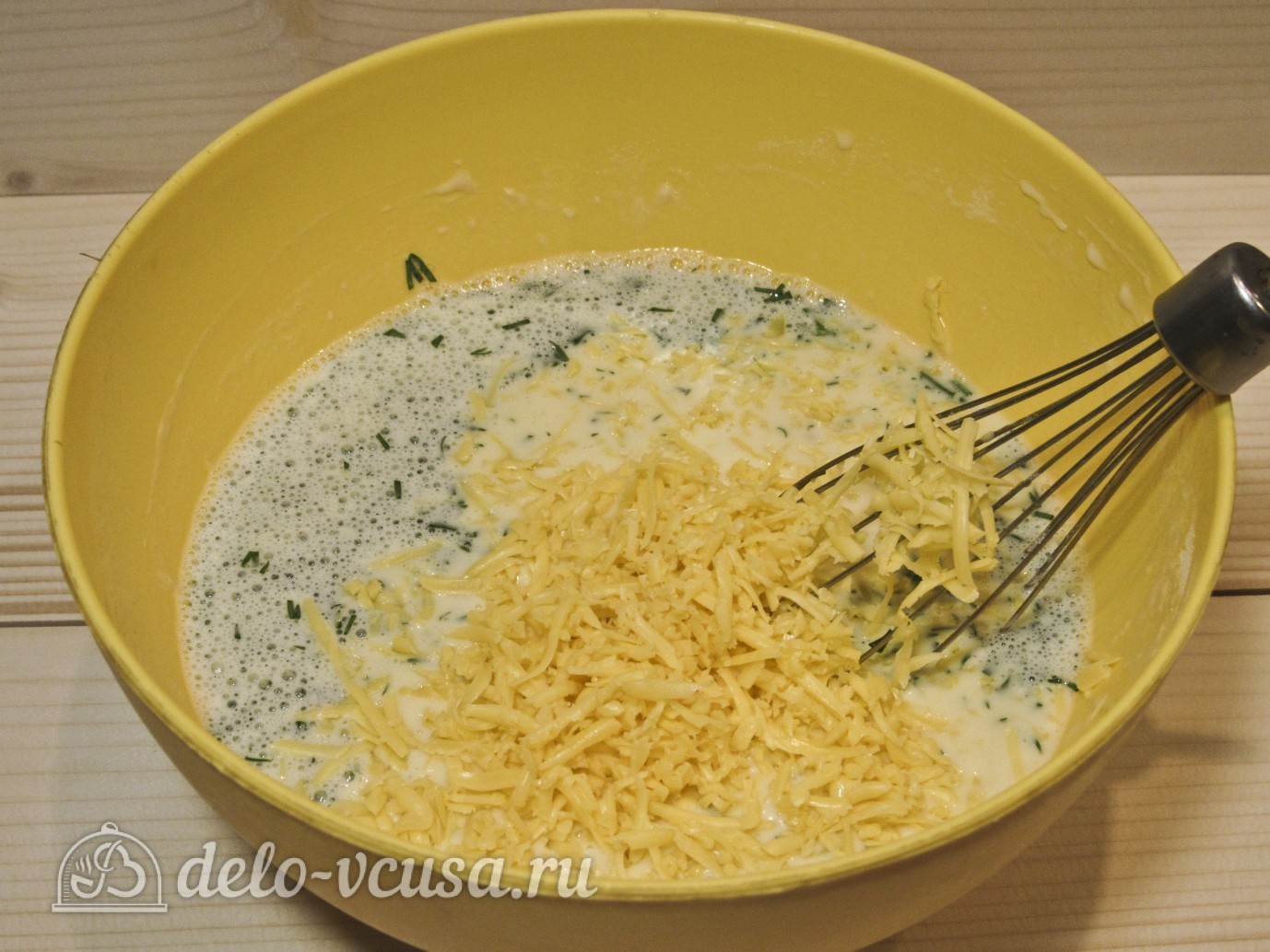 Шаг 11 приготовления Куриная запеканка