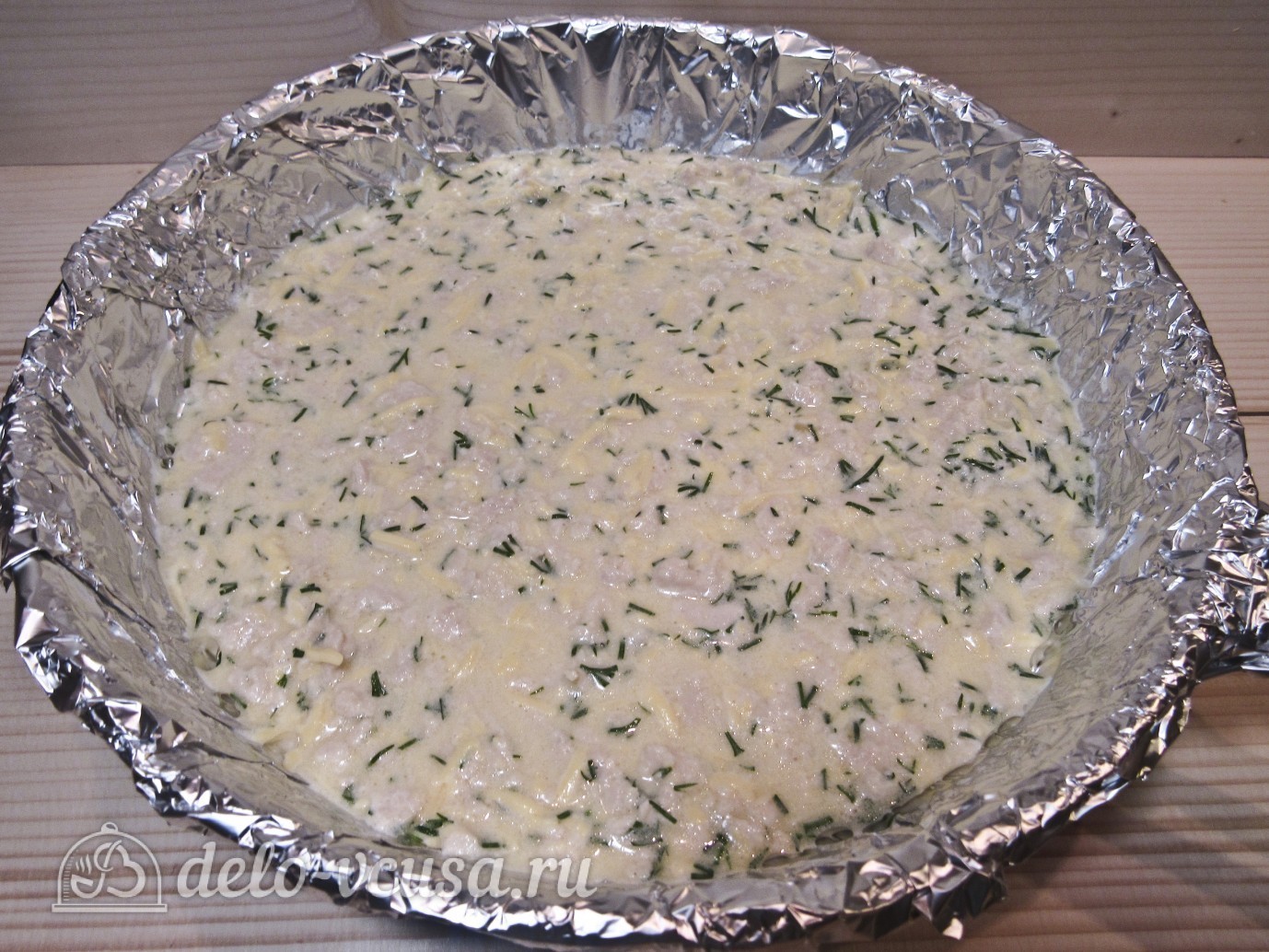 Шаг 15 приготовления Куриная запеканка