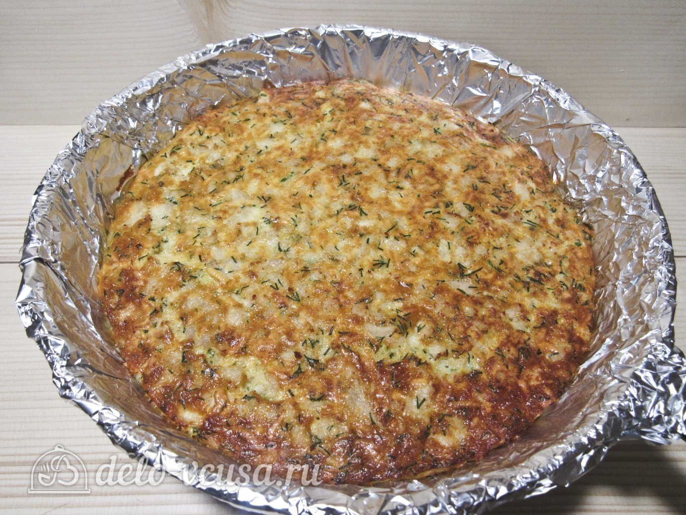 Шаг 16 приготовления Куриная запеканка
